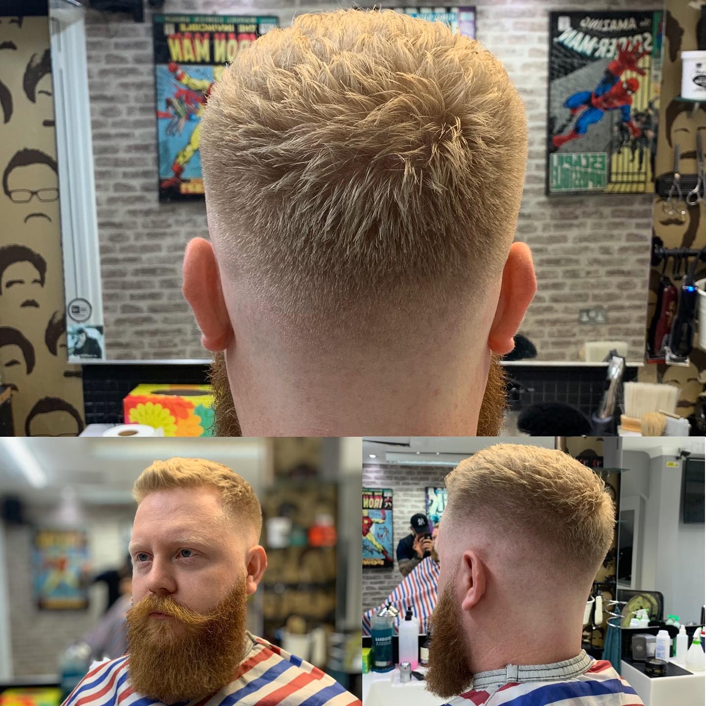 Textured Haircut Detail